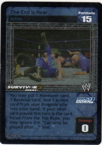 The End Is Near (SS3) Foil